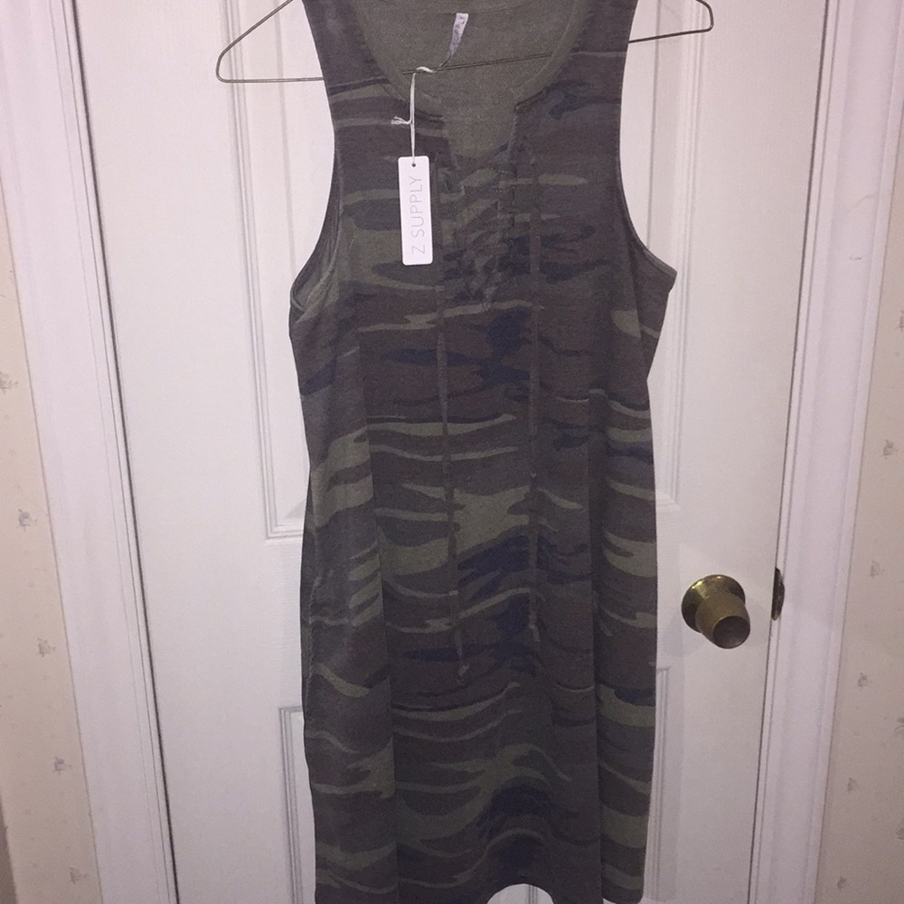 Camo sleeveless Dress